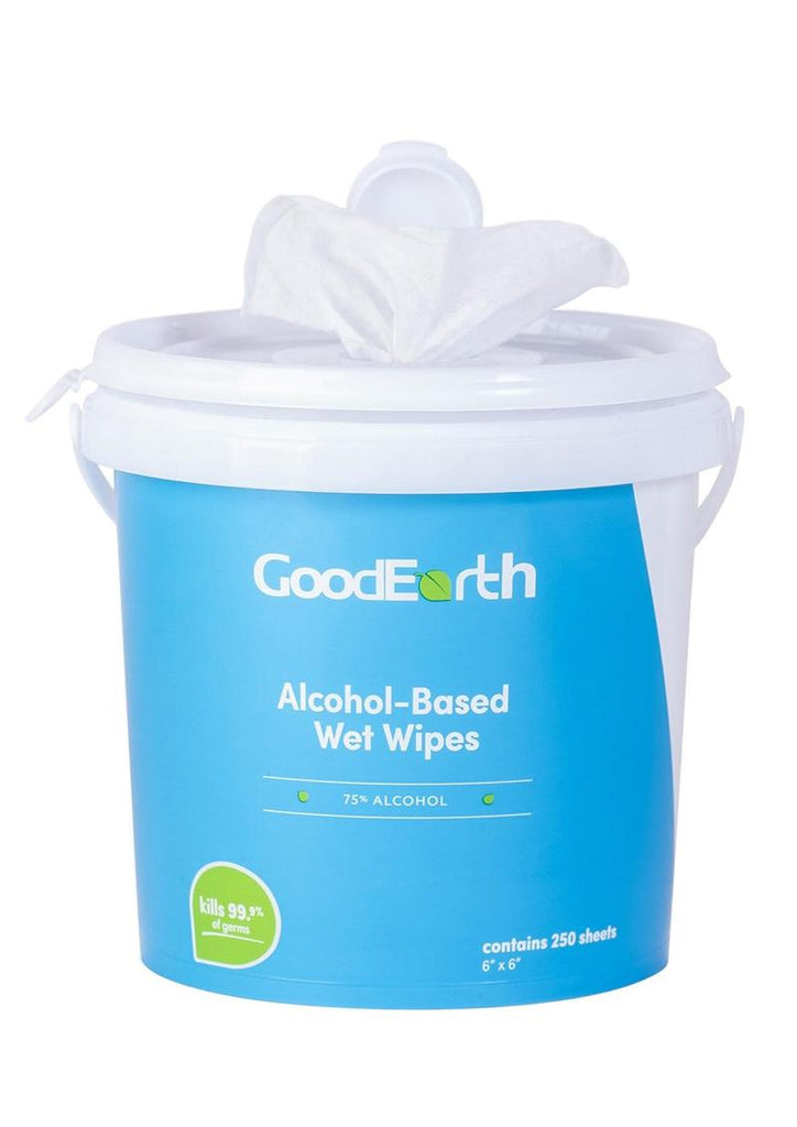 Alcohol Wipes 75% Bucket - 250 Sheets