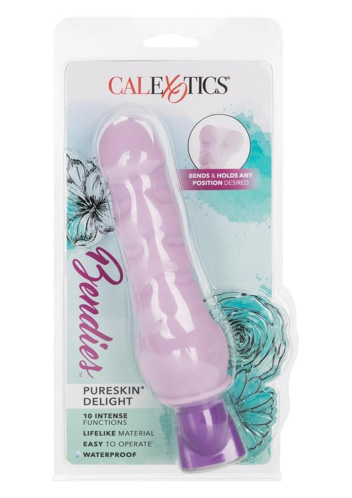 Bendies Pureskin Delight Vibrator - Purple