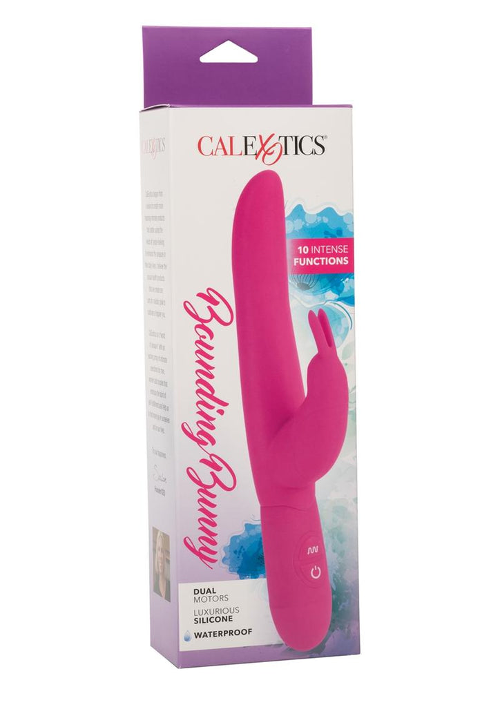 Bounding Bunny Silicone Rabbit Vibrator - Pink