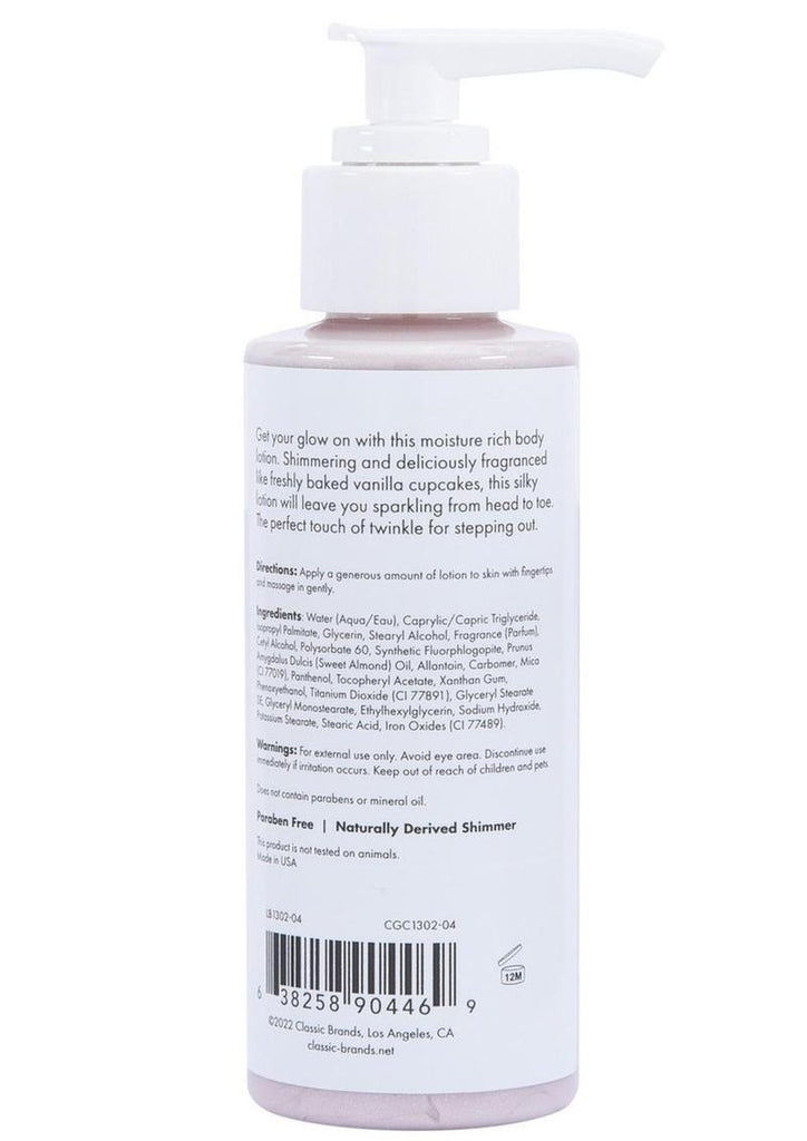 CG Vanilla Cupcake Fragranced Shimmer Lotion - Pink