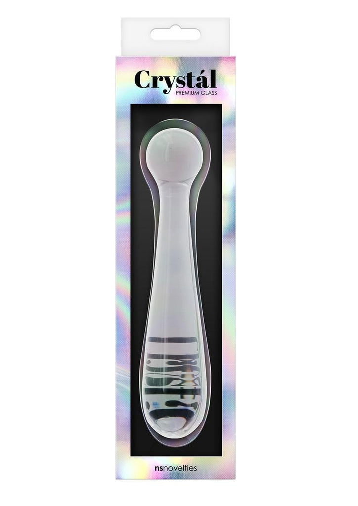 Crystal Pleasure Premium Glass Wand - Clear