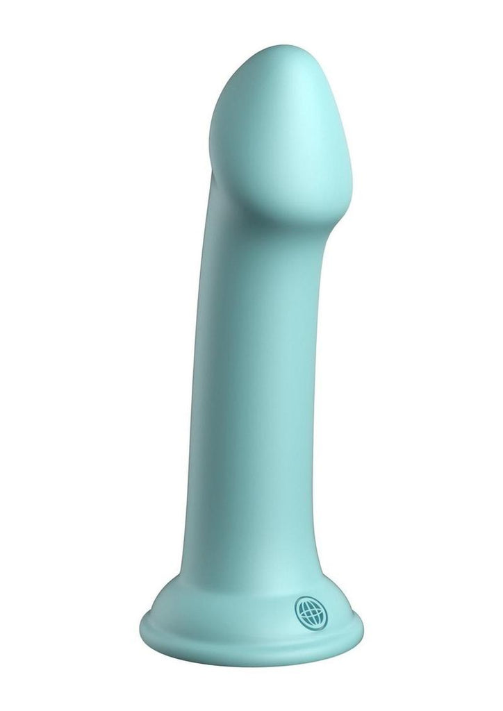 Dillio Platinum Big Hero Silicone Dildo - Teal - 6in