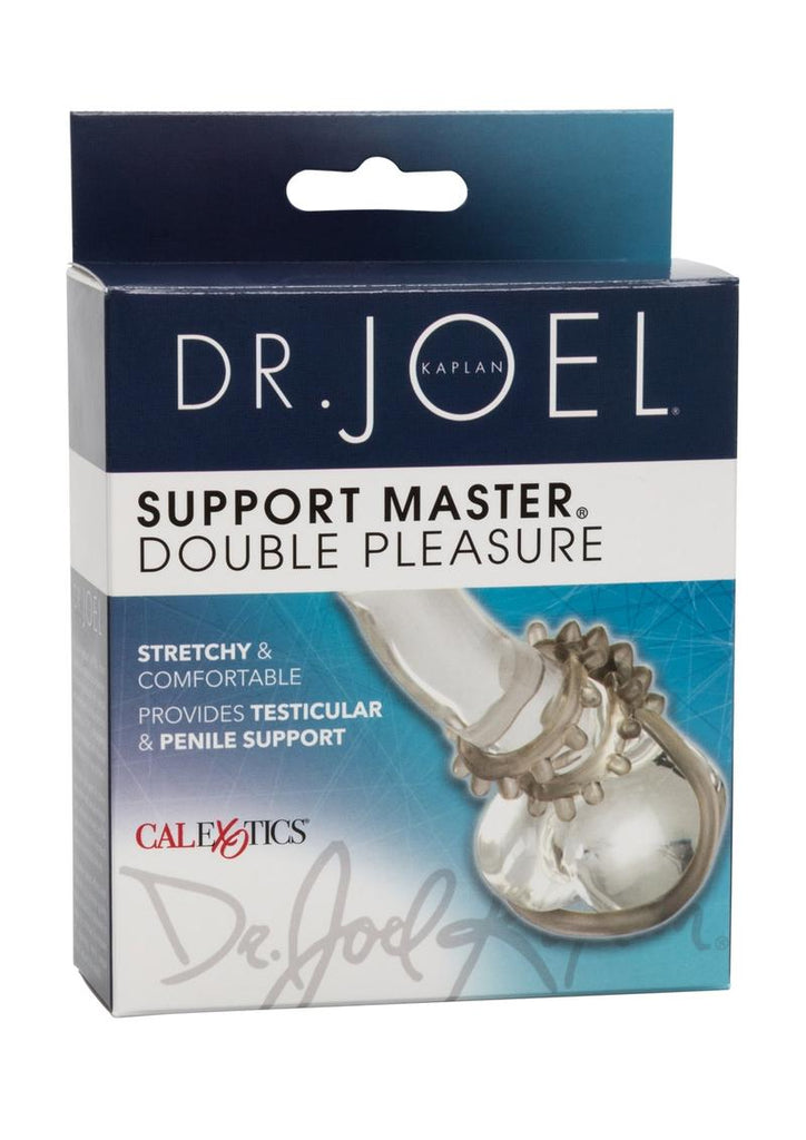 Dr. Joel Kaplan Support Master Double Pleasure Cock Ring - Smoke