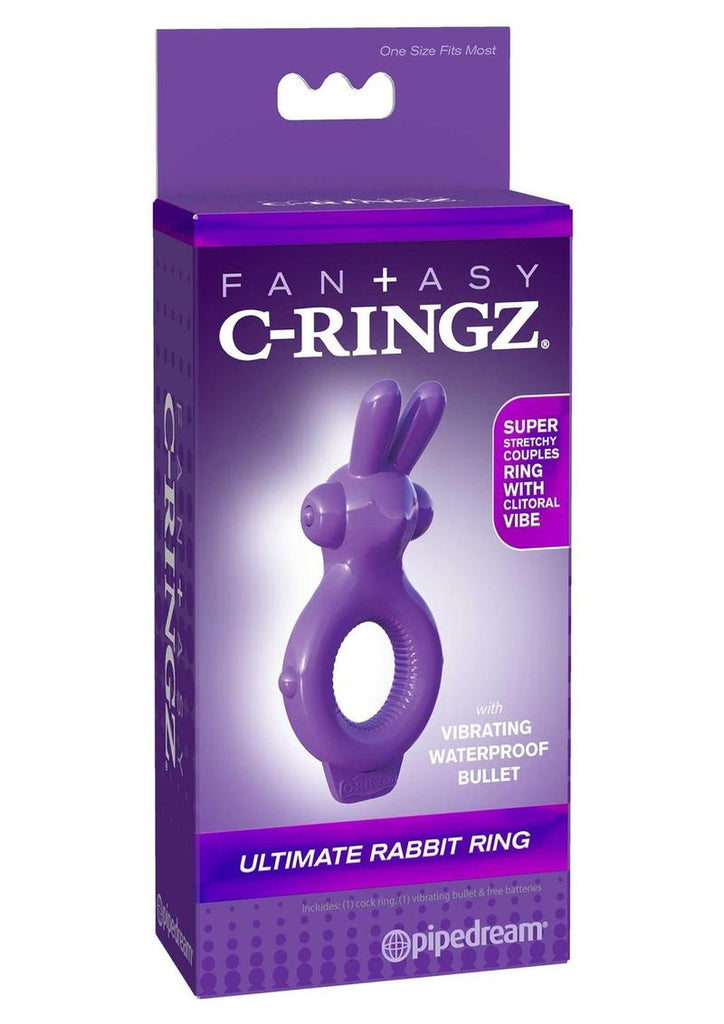 Fantasy C-Ringz Ultimate Rabbit Cock Ring - Purple