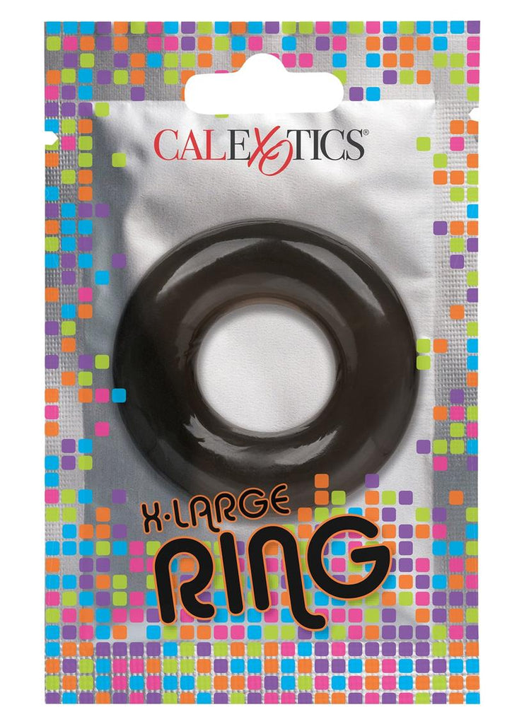 Foil Pack XL Cock Ring - Smoke - XLarge