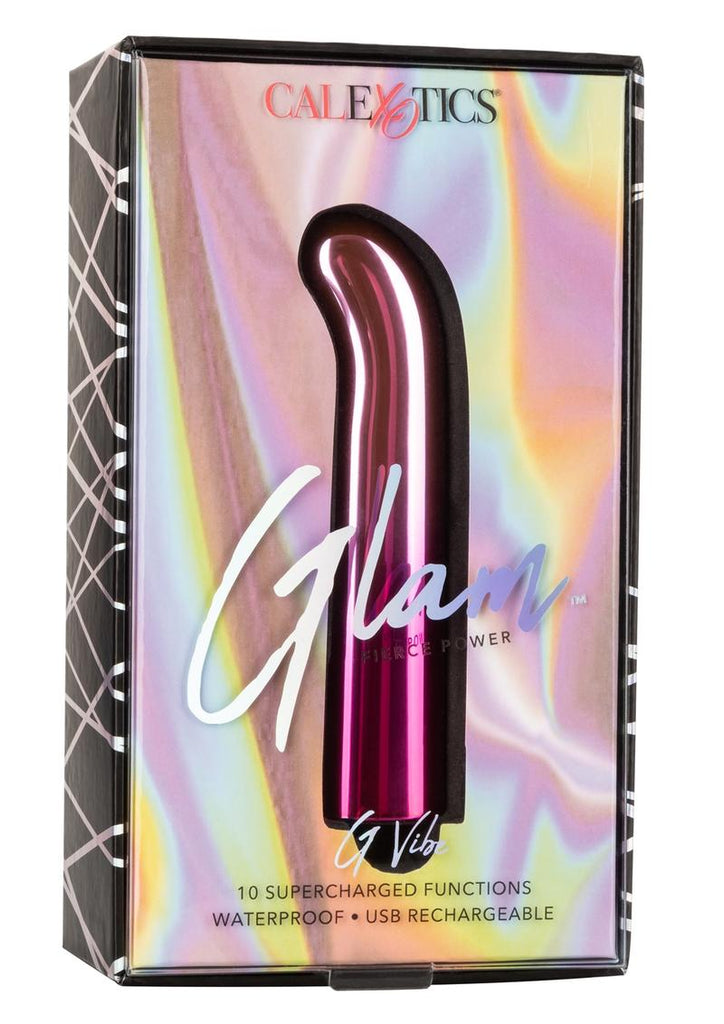 Glam G Vibe Rechargeable G-Spot Bullet Vibrator - Pink