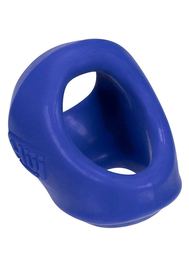 Hunkyjunk Clutch Silicone Cock and Ball Sling - Blue