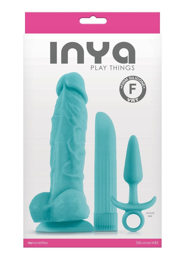 Inya Play Things Kit - Teal - Set Of 3