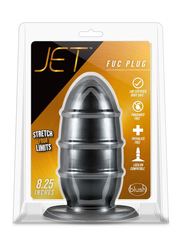 Jet Fuc Butt Plug - Carbon Metallic - Black