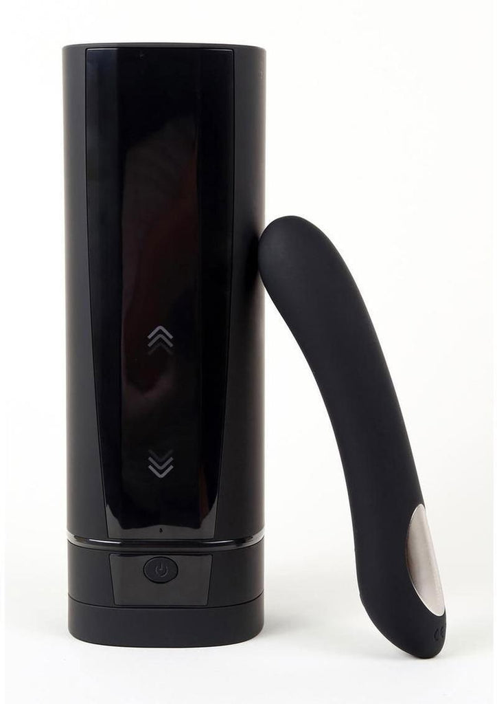 Kiiroo Onyx+ and Pearl2 Couple Set Masturbator and Vibrator - Black