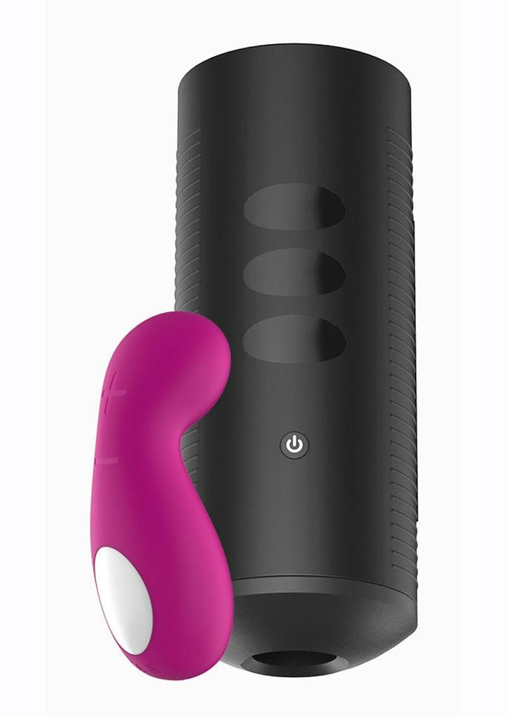 Kiiroo Titan and Cliona Couple Set Masturbator and Vibrator - Purple