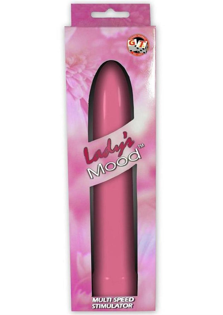 Lady's Mood Plastic Vibrator - Pink
