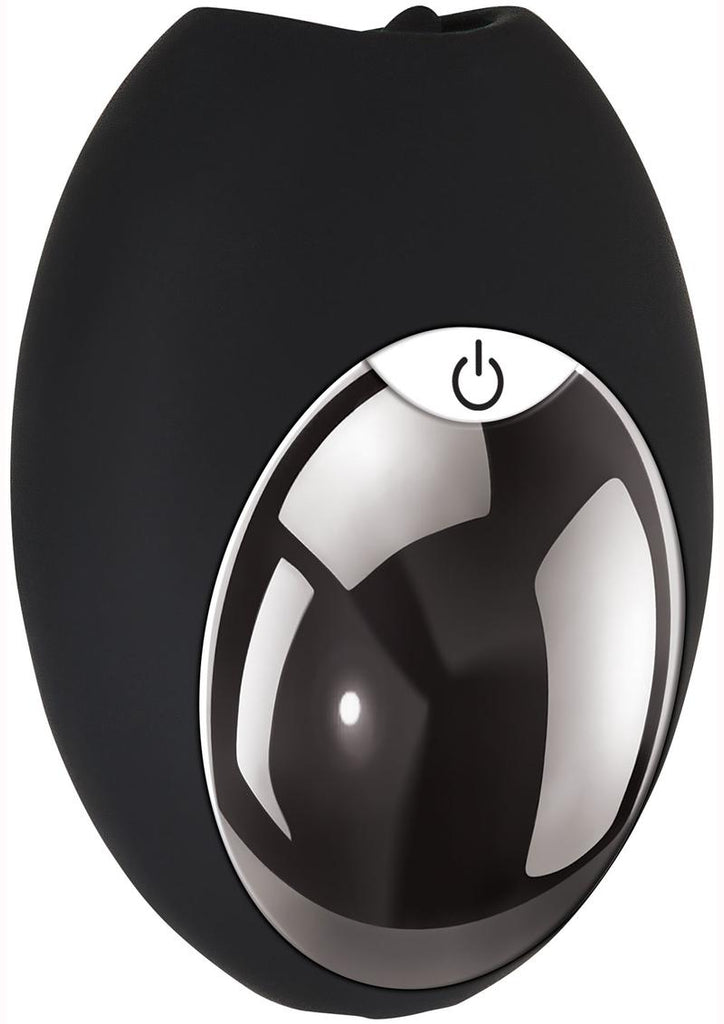 Lickity Slit Rechargeable Silicone Massager - Black