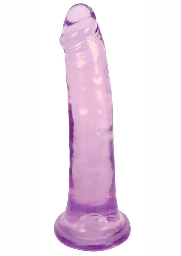 Lillicock Slim Stick Dildo - Grape Ice/Purple - 8in