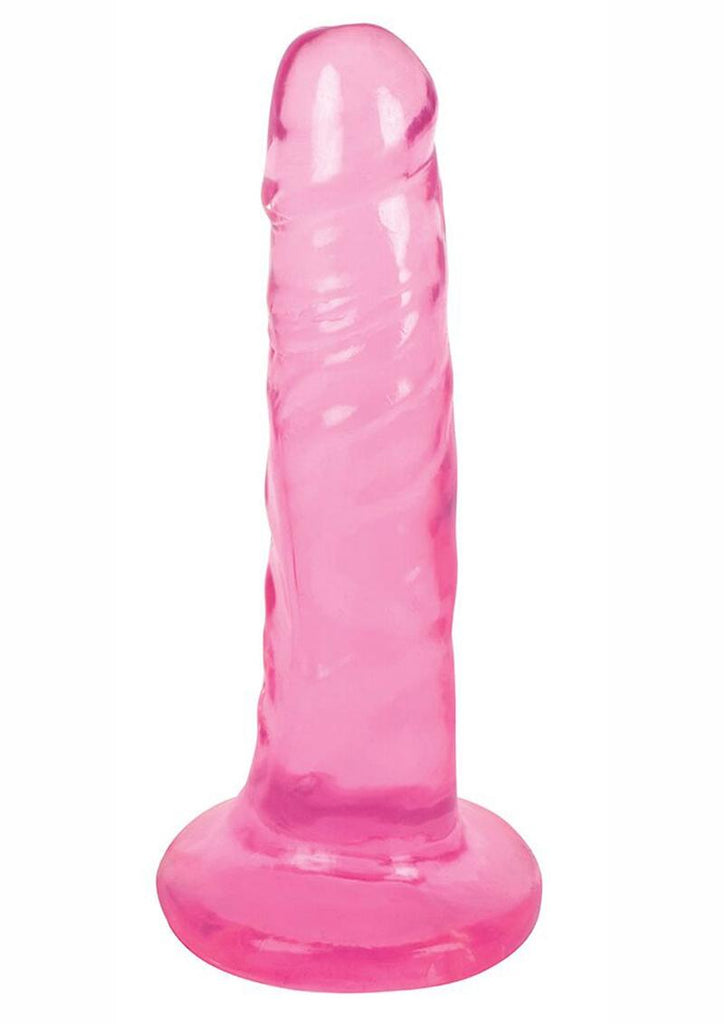 Lollicock Slim Stick Dildo - Cherry Ice/Red - 6in