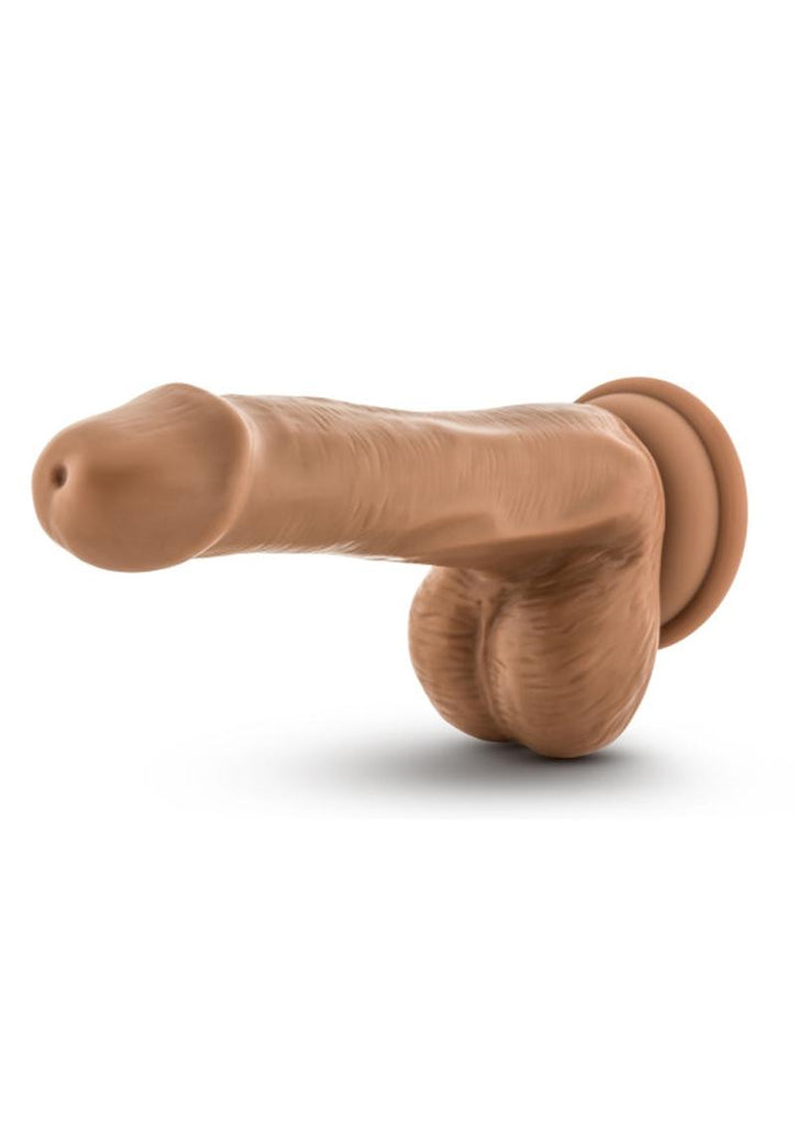 Loverboy Captain Mike Dildo with Balls - Caramel/Tan - 6.5in