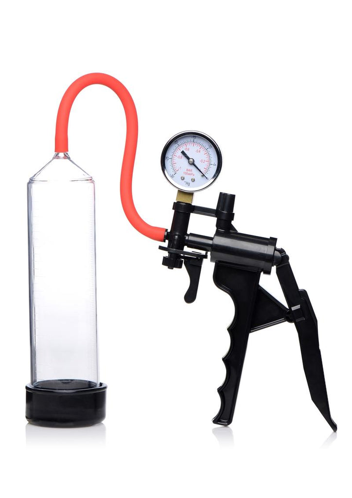 Master Series Jack Mate Penis Pump - Clear