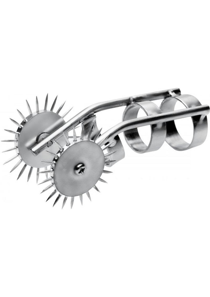 Master Series Spikes Double Finger Pinwheel - Metal