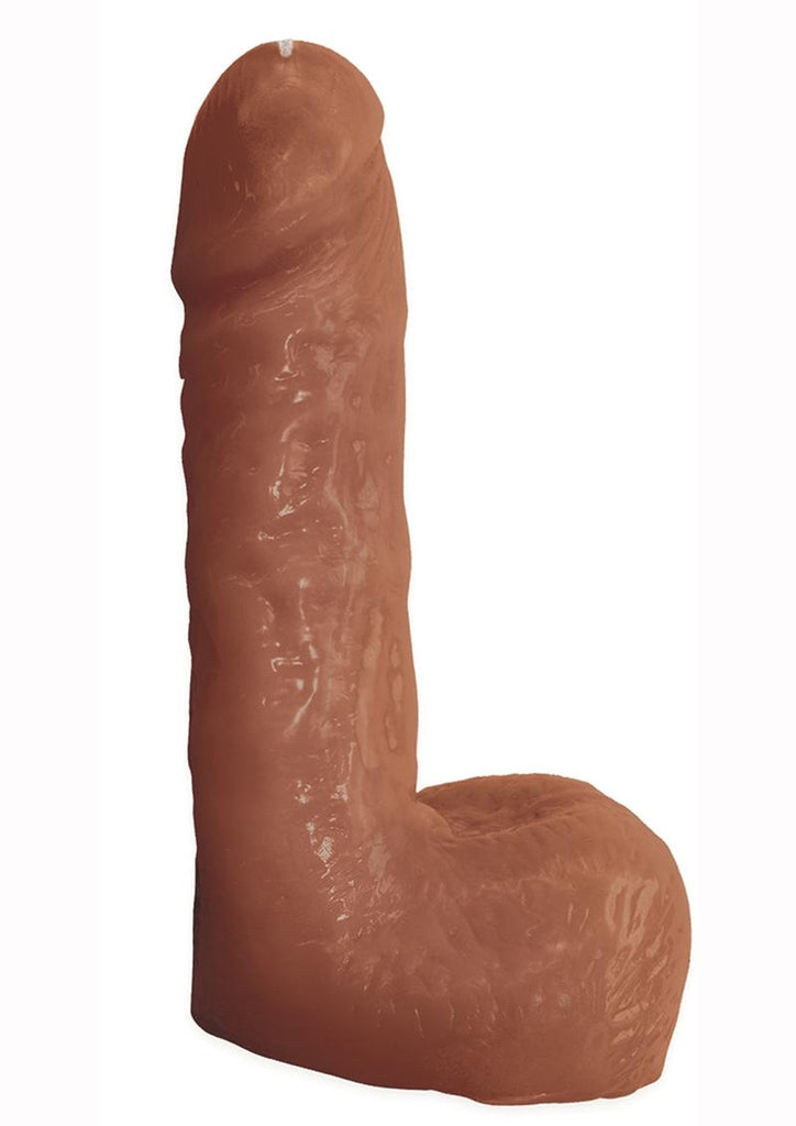 Natural Realskin Squirting Penis #2 - Brown/Chocolate