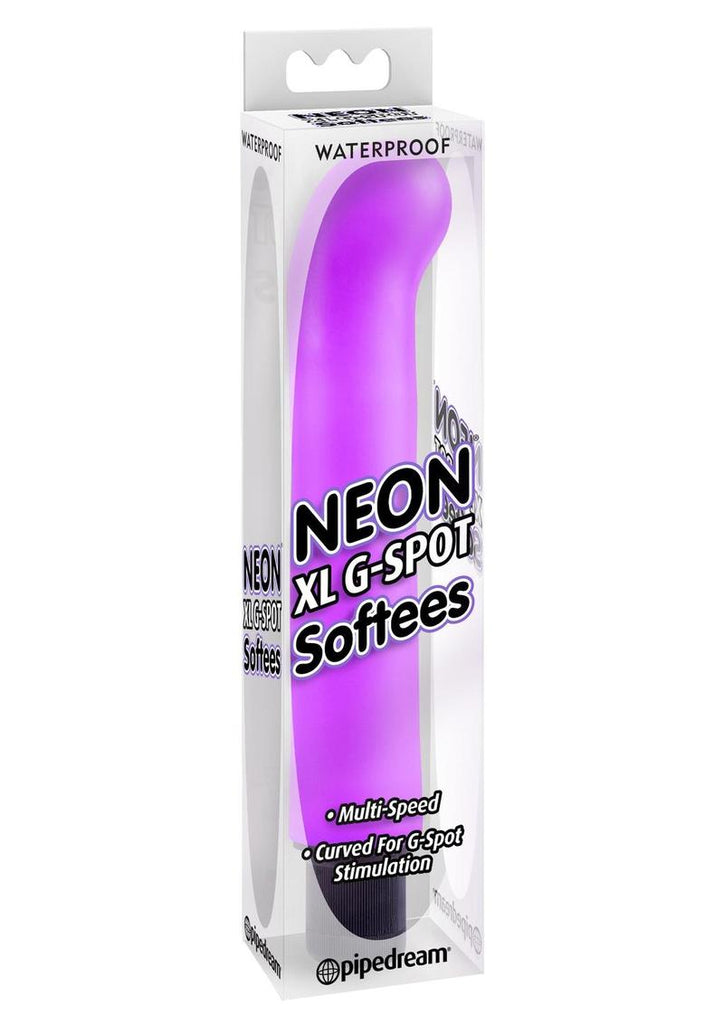Neon Luv Touch XL G-Spot Softees Vibrator - Purple