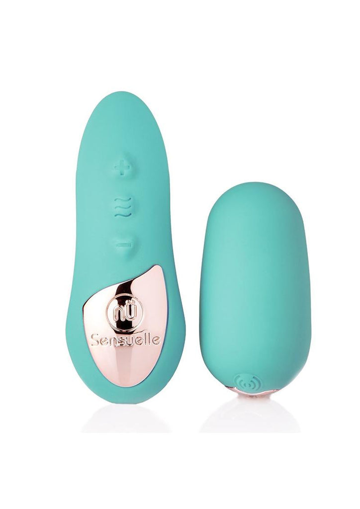 Nu Sensuelle Remote Control Petite Egg Rechargeable - Blue/Tiffany Blue