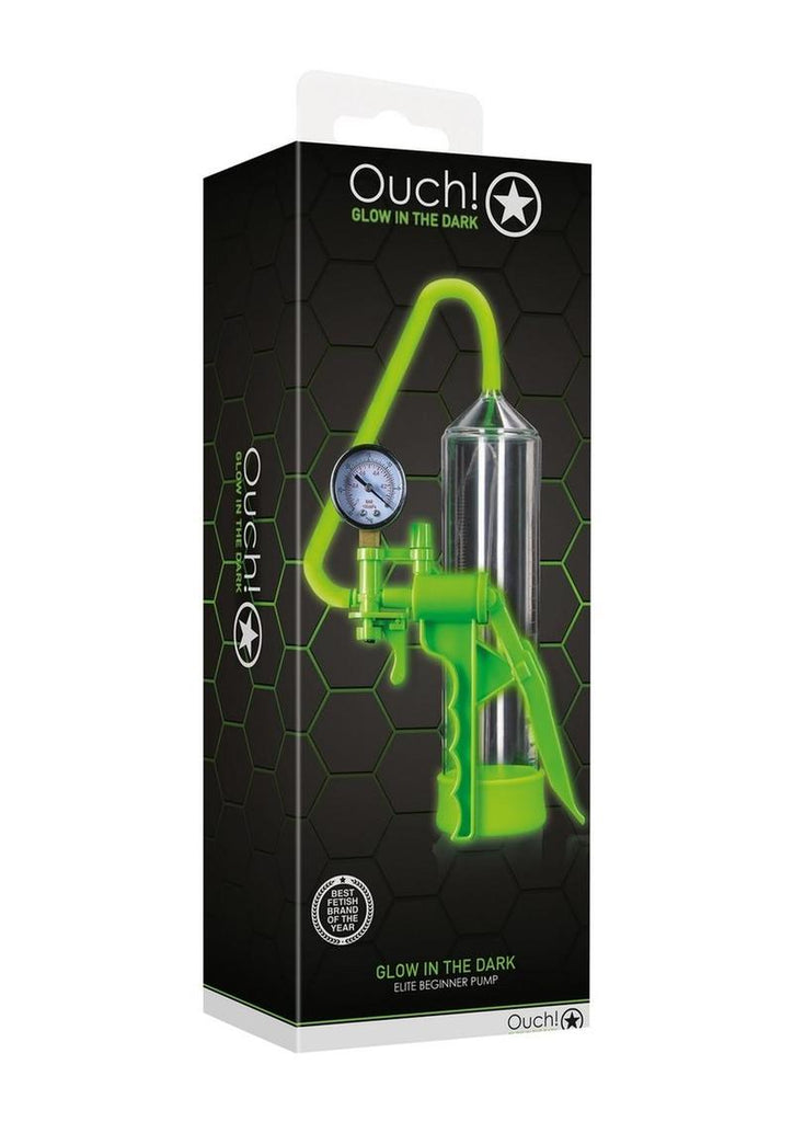 Ouch! Elite Beginner Pump - Glow In The Dark/Green