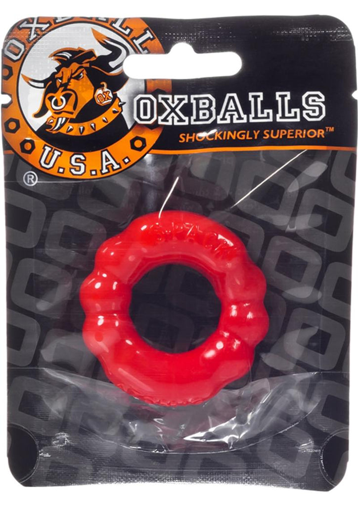 Oxballs Atomic Jock 'The 6 Pack' Sport Cock Ring - Red