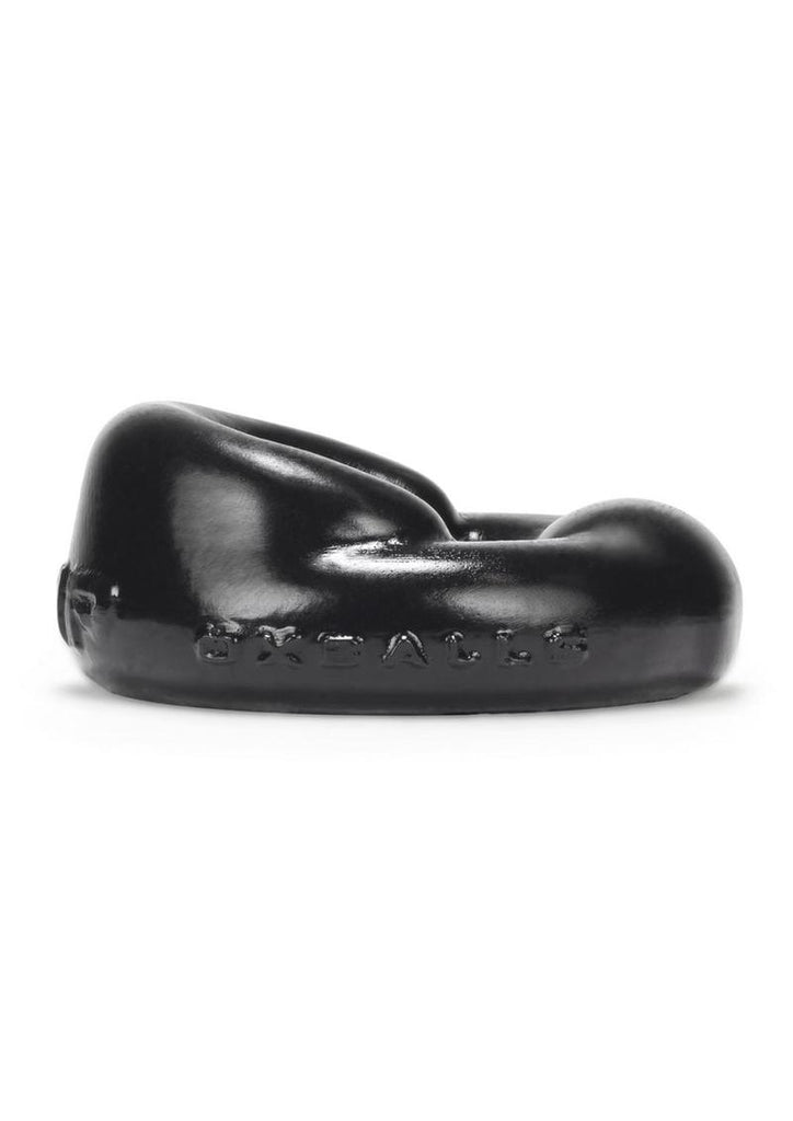 Oxballs Grip Silicone Cock Ring - Black/Green