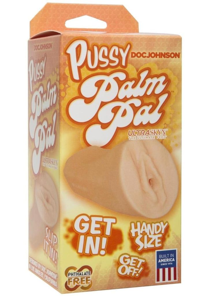 Palm Pal Ultraskyn Masturbator - Pussy - Flesh/Vanilla