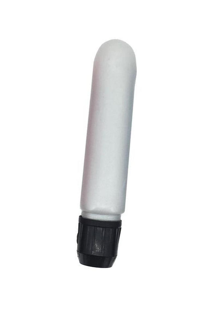 Pearl Sheens Smooth Vibrator - White - 5in