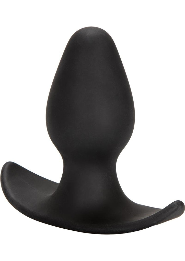 Perfect Plug Silicone Anal Plug - Black - 3.5in