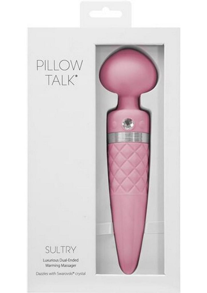 Pillow Talk Sultry Warming Wand Massager - Pink