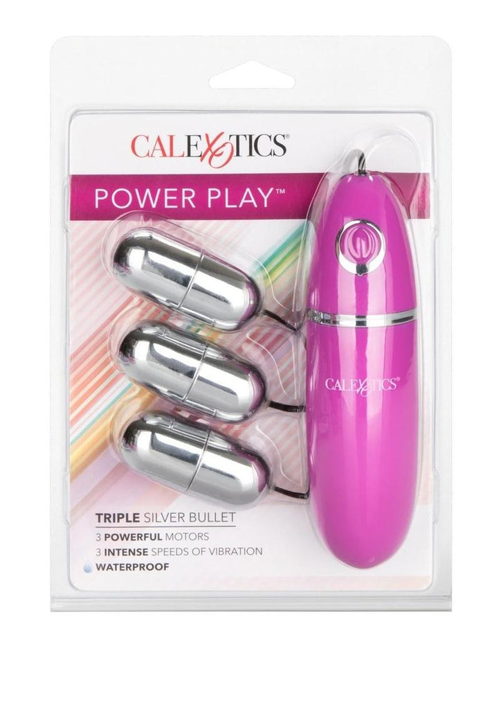 Power Play Triple Silver Bullet - Pink/Silver