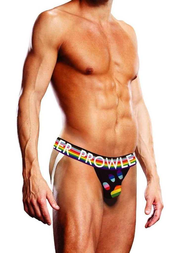 Prowler Black Oversized Paw Jock - Black/Multicolor - Medium