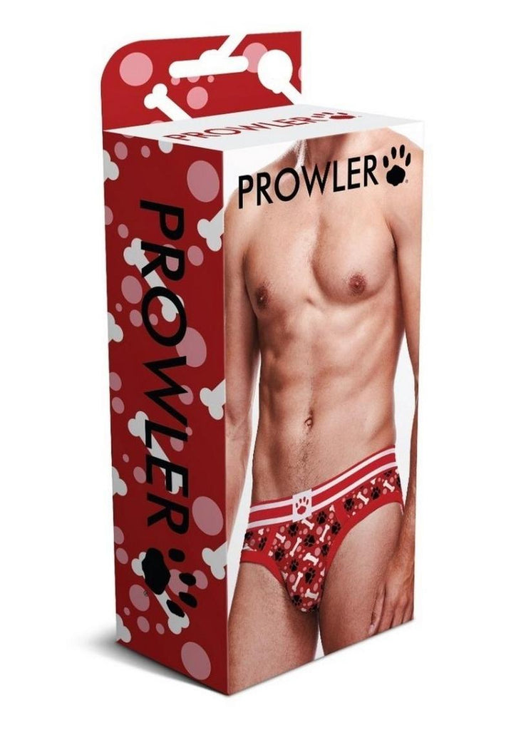 Prowler Red Paw Brief - Red/White - Large