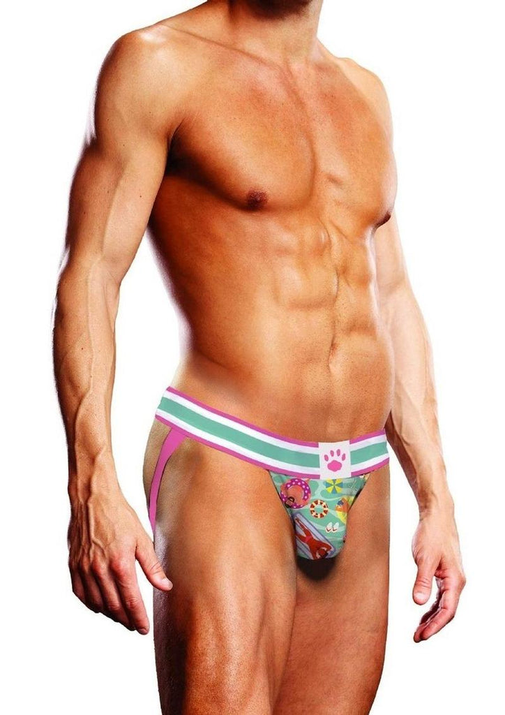 Prowler Swimming Jock - Blue/Multicolor - Large