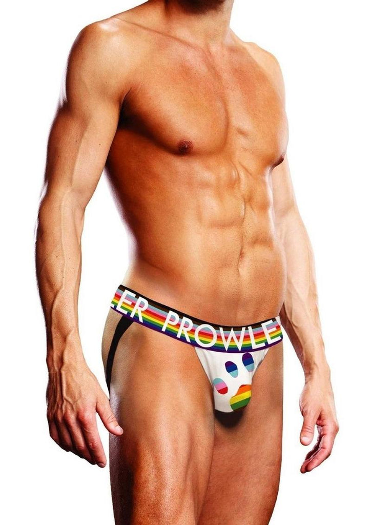 Prowler White Oversized Paw Jock - Multicolor/White - Large