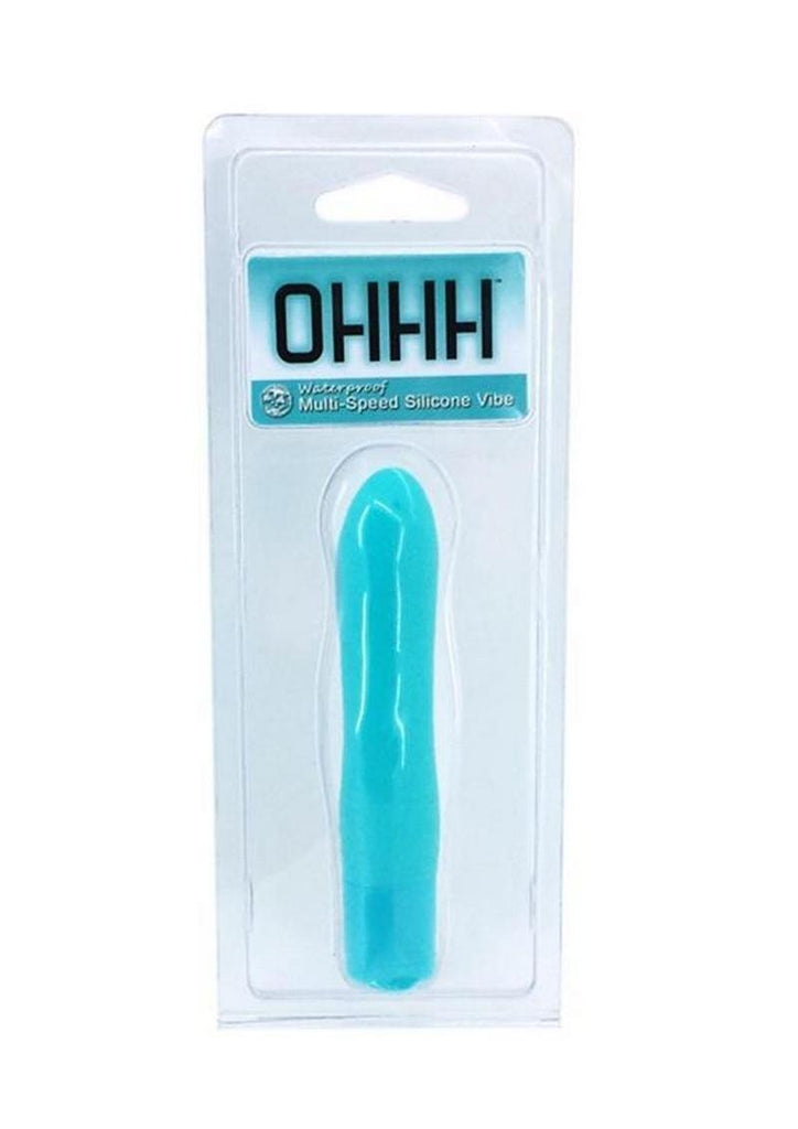 Pure Touch Silicone Vibrator - Blue/Teal