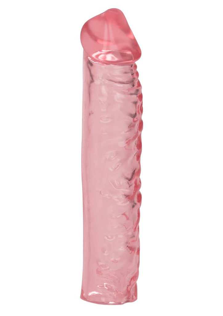 Puregel Textured Pleasure Penis Sleeve - Pink