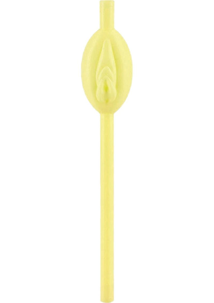 Pussy Straws - Glow In The Dark - 8 Pieces/Per Pack