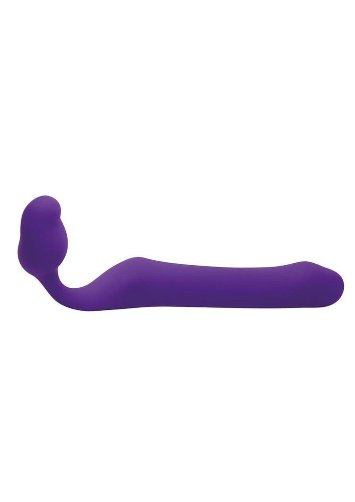 Queens L Silicone Strapless Strap-On Dildo - Lavender/Pink - 9in