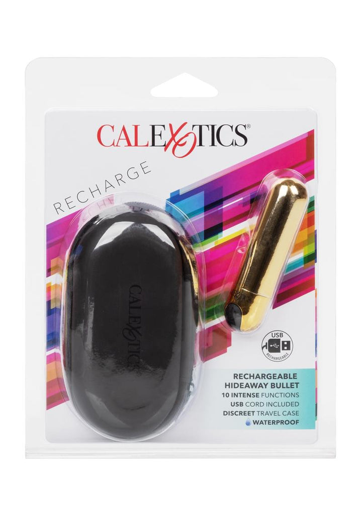 Rechargeable Hideaway Bullet - Gold