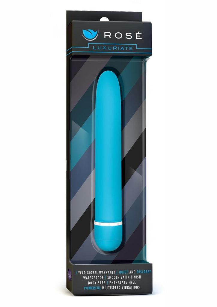 Rose Luxuriate Vibrator - Blue