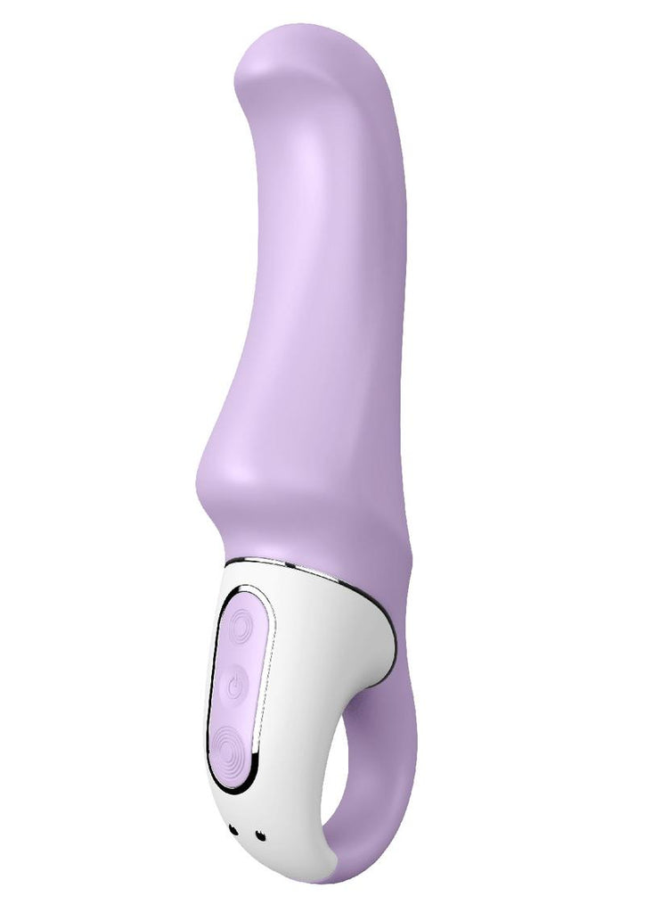 Satisfyer Charming Smile Flexible Silicone G-Spot Vibrator Waterproof - Lavender