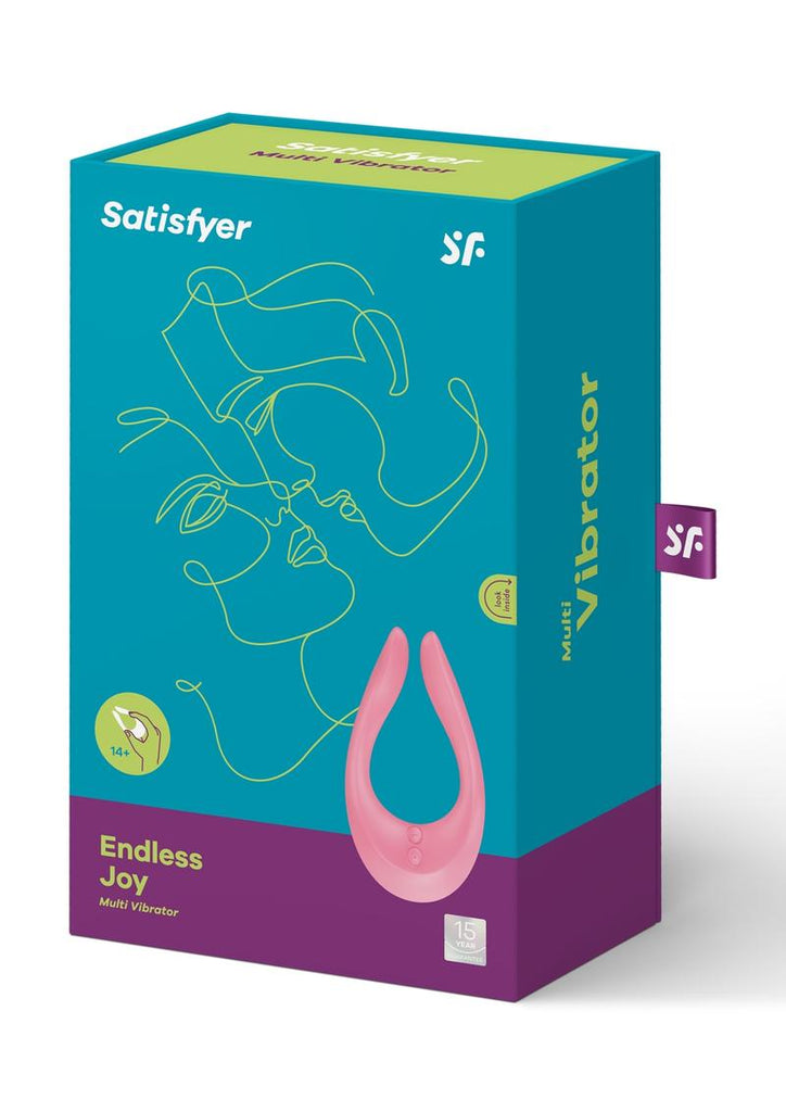 Satisfyer Endless Joy Vibrator Waterproof Multi Speed Rechargeable - Pink