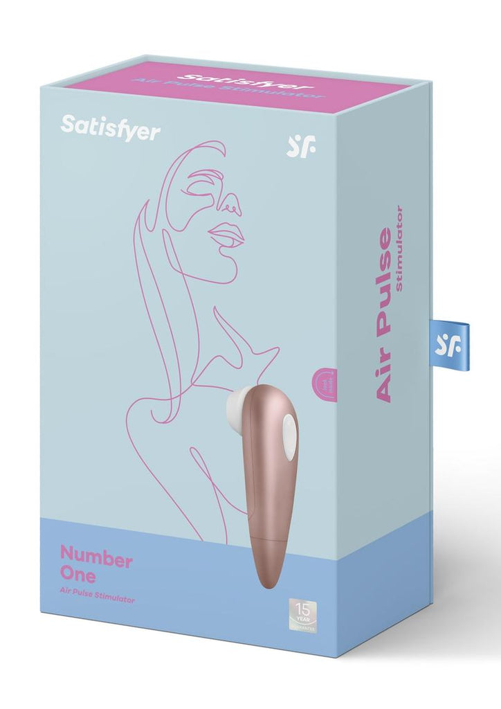 Satisfyer Number One Clitoral Stimulator Waterproof - Purple