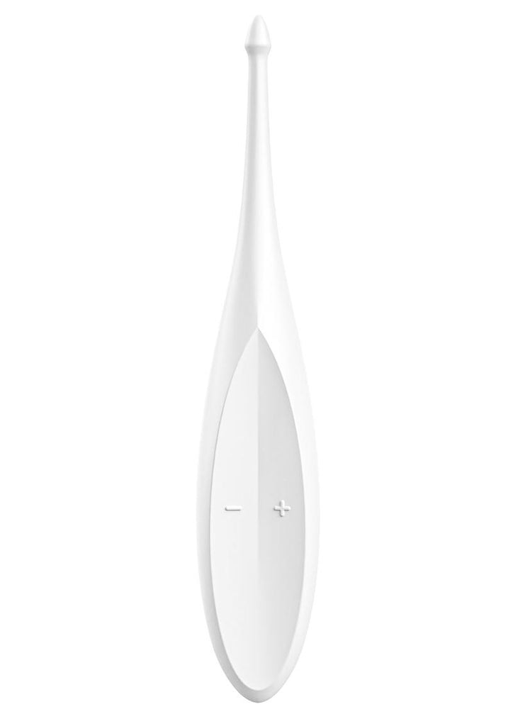 Satisfyer Twirling Fun Silicone Vibrator - White