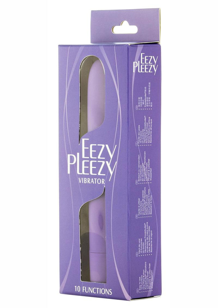 Simple and True Eezy Pleezy Vibrator - Purple - 7in