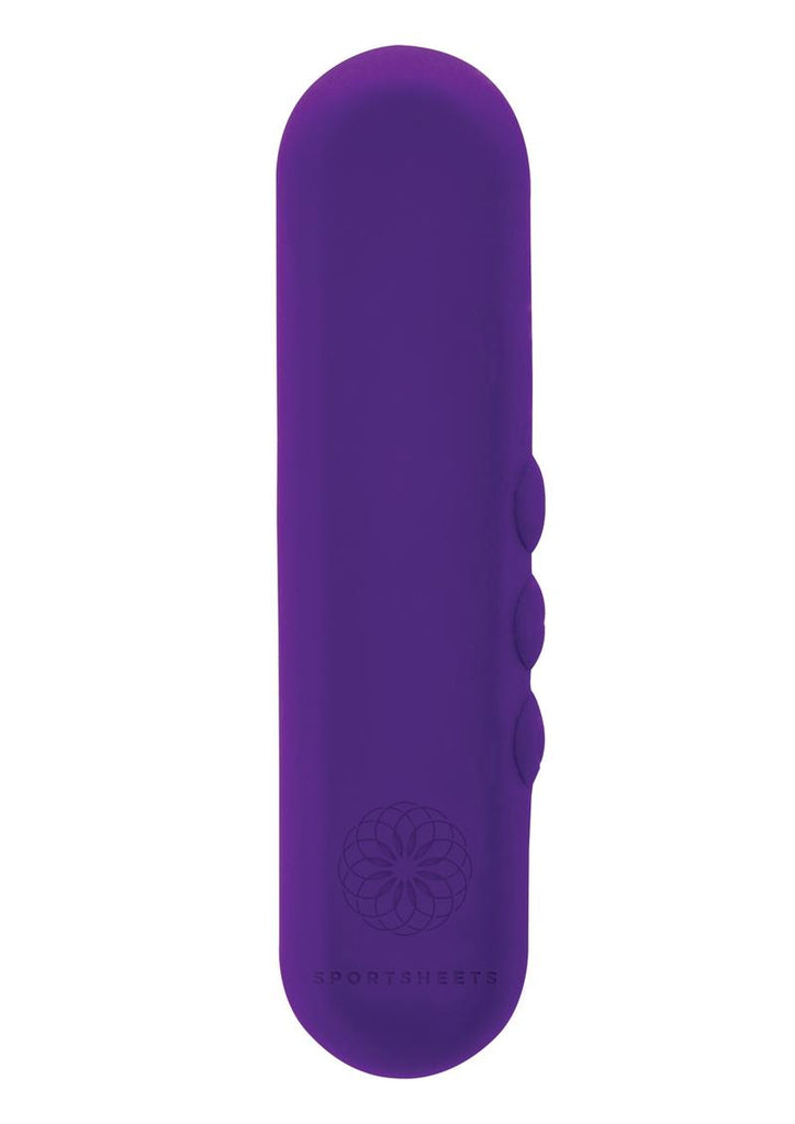 Sincerely Unity Vibe Silicone Rechargeable Vibrator - Purple
