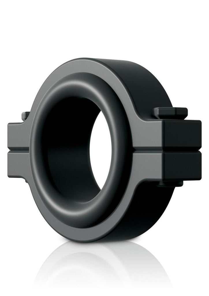 Sir Richard's Control Pipe-Clamp Silicone Cock Ring - Black